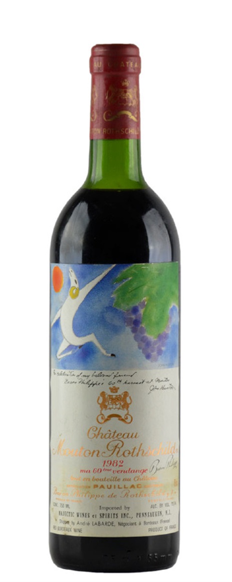 1982 Mouton-Rothschild Bordeaux Blend