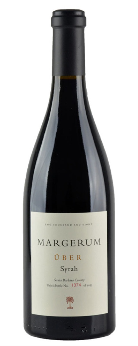 2008 Margerum Wine Co Syrah UBER