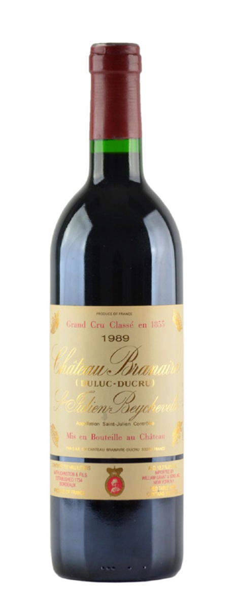 1989 Branaire-Ducru Bordeaux Blend