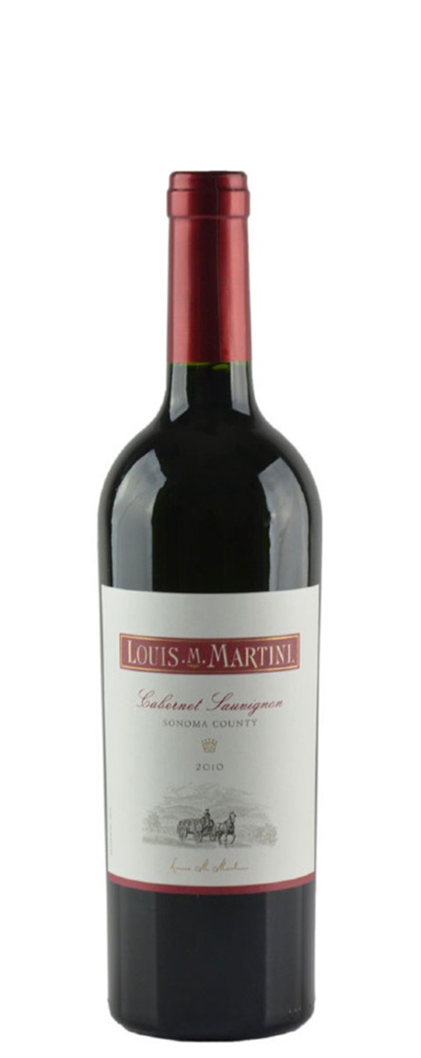 2010 Louis M. Martini Cabernet Sauvignon Sonoma