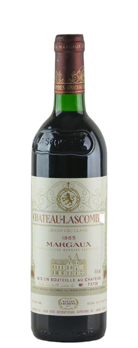 Buy 1985 Lascombes Bordeaux Blend 750ML Online | JJ Buckley