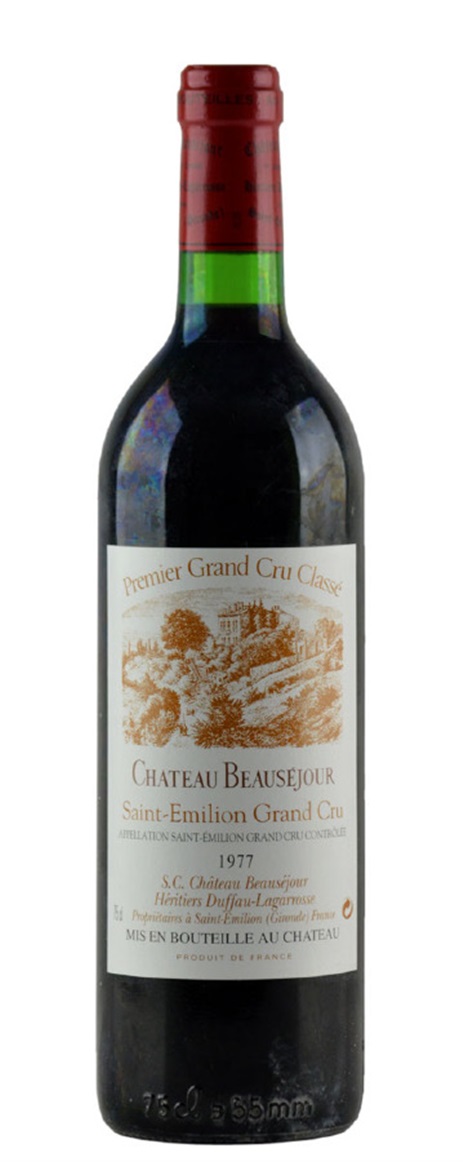 1977 Beausejour (Duffau Lagarrosse) Bordeaux Blend