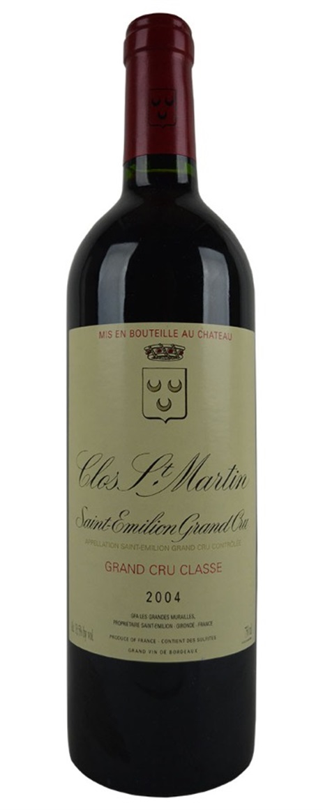 2002 Clos St Martin Bordeaux Blend