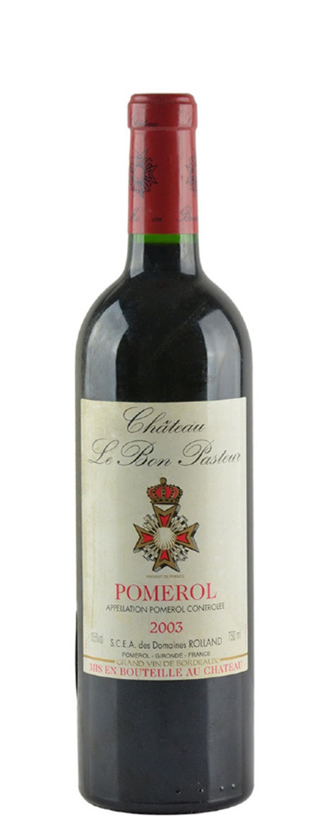 2003 Bon Pasteur Bordeaux Blend