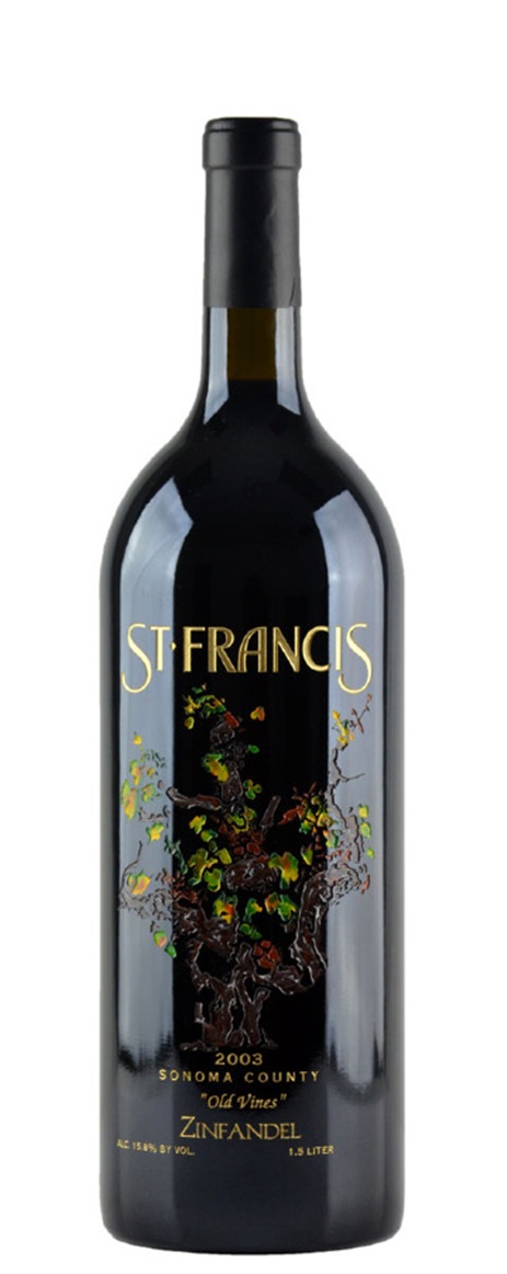 2003 St Francis Zinfandel Old Vines