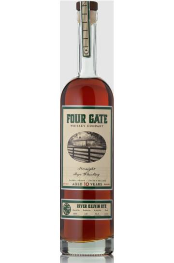 Four Gate River Kelvin 10 Year Old Straight Rye Whiskey
