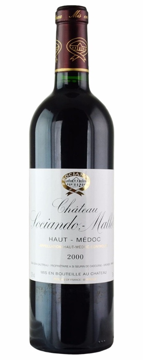 2001 Sociando-Mallet Bordeaux Blend
