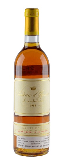 1988 Chateau d'Yquem Sauternes Blend