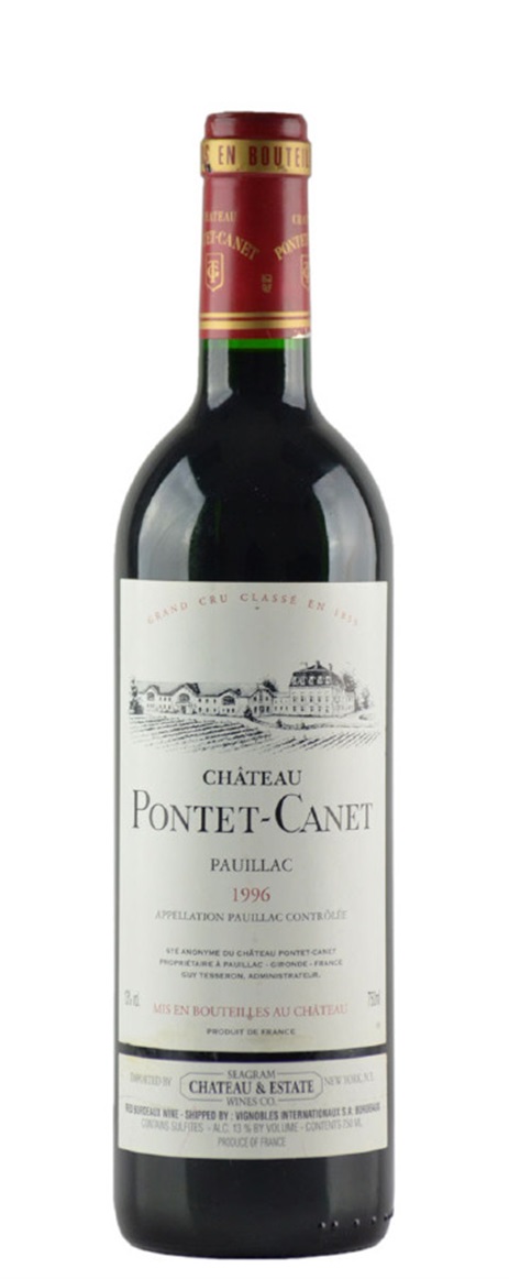 1996 Pontet-Canet Bordeaux Blend