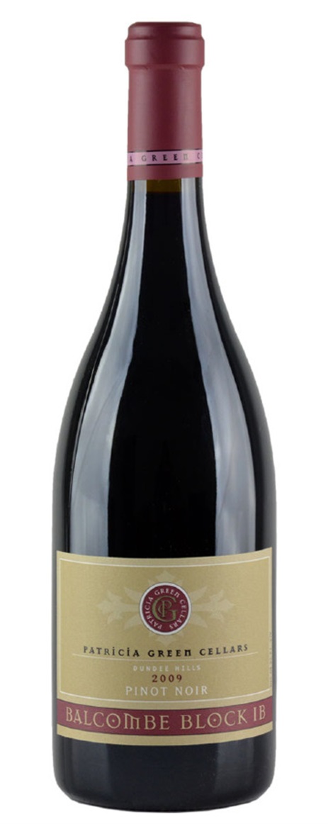 2009 Patricia Green Cellars Pinot Noir Balcombe Vineyard Block IB