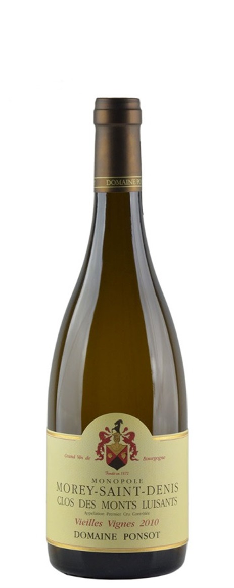 2010 Domaine Ponsot Morey St Denis Clos des Monts Luisants Vieilles Vignes White