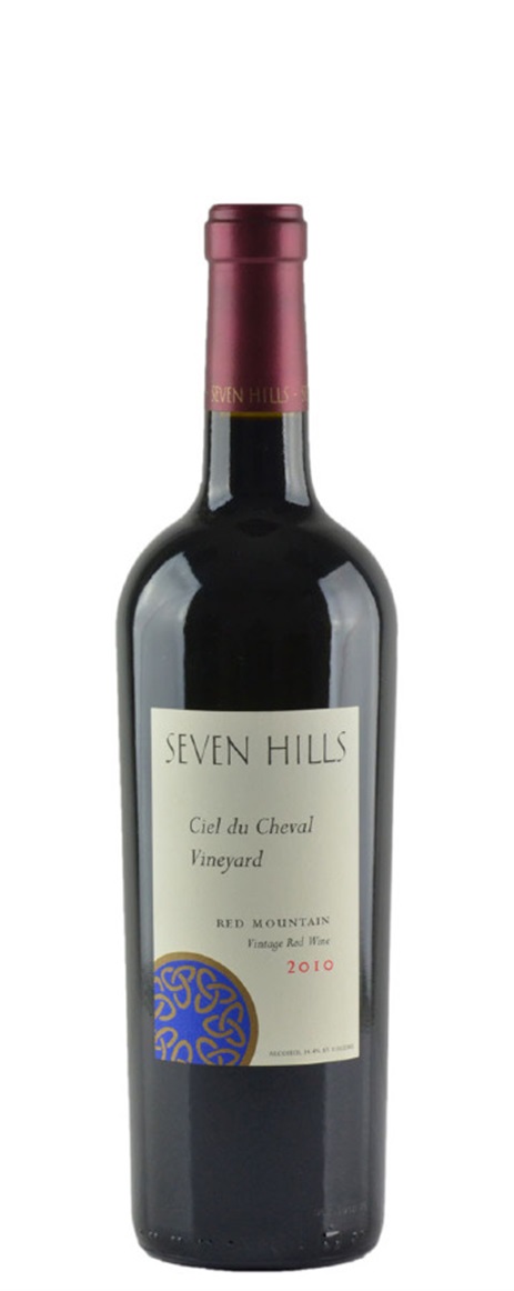 2010 Seven Hills Winery Ciel Du Cheval Vineyard