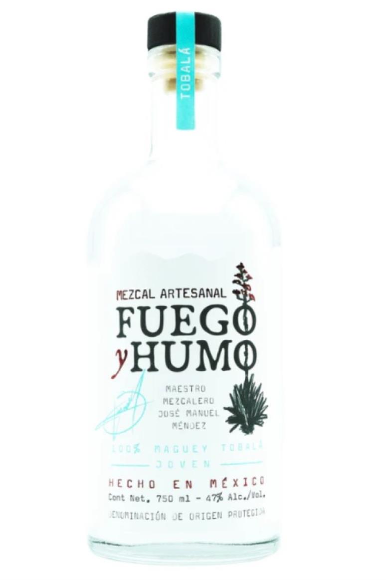 Fuego y Humo Tobala Mezcal Joven Artesanal