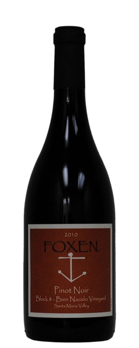 2010 Foxen Vineyard Pinot Noir Bien Nacido Vineyard