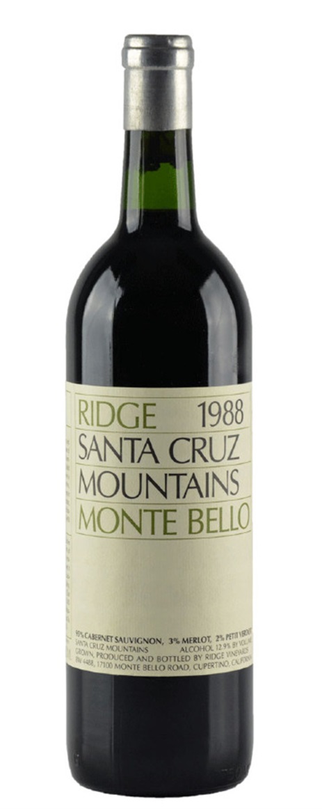 1988 Ridge Monte Bello