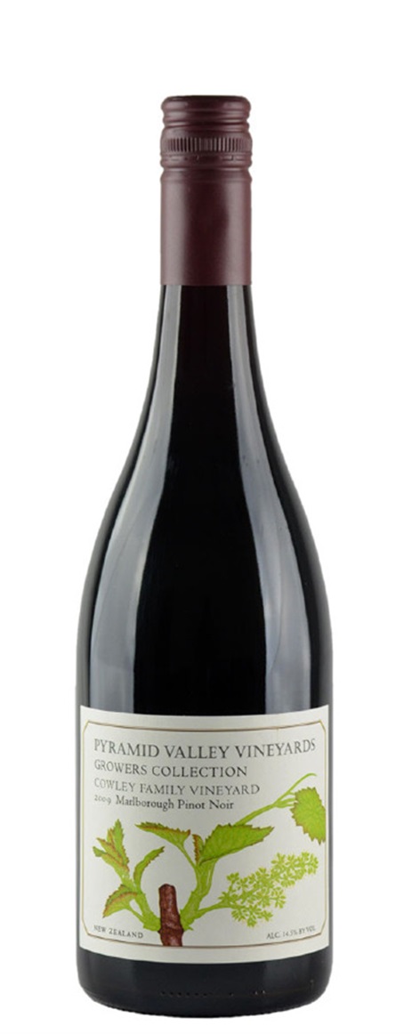 2009 Pyramid Valley Vineyards Pinot Noir Cowley Vineyard