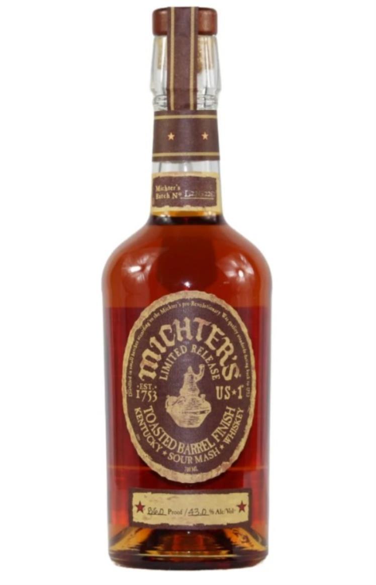 Michter's US-1 Limited Release Toasted Barrel Finish Sour Mash Bourbon Whiskey