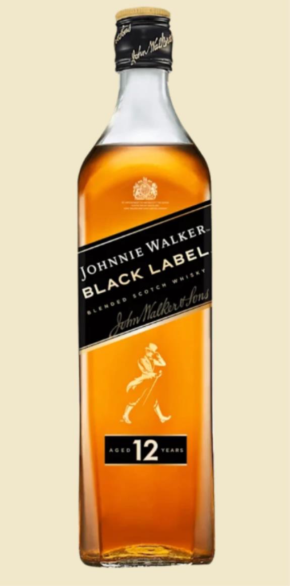Johnnie Walker Black Label 12 Year Old Blended Scotch Whisky 50ml
