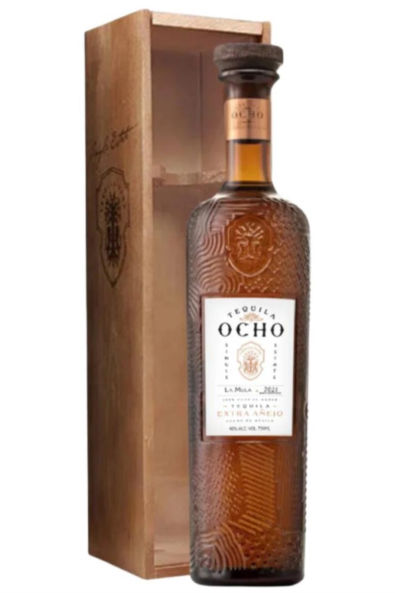 Tequila Ocho La Mula Single Estate Tequila Extra Anejo 2021