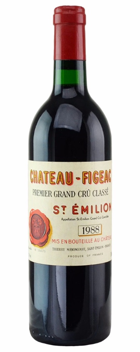 1986 Figeac Bordeaux Blend