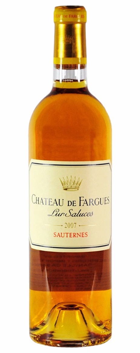 Buy 2007 Chateau de Fargues Sauternes Blend 375ML Online