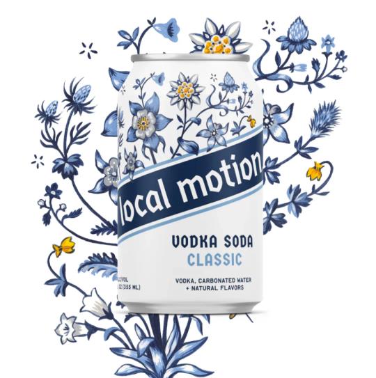Local Motion Classic Vodka Soda - 4pk Cans