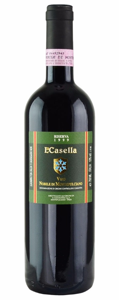 1999 La Casella Vino Nobile di Montepulciano Reserva