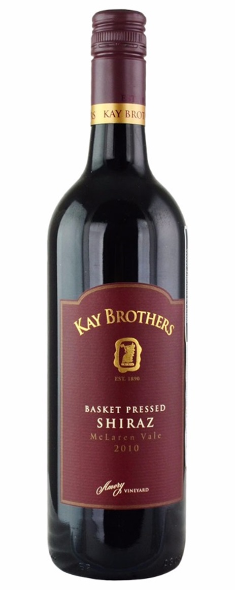 2010 Kay Brothers Shiraz Basket Pressed