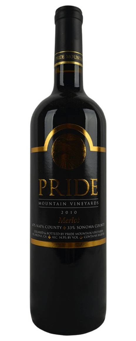 2010 Pride Mountain Vineyards Merlot