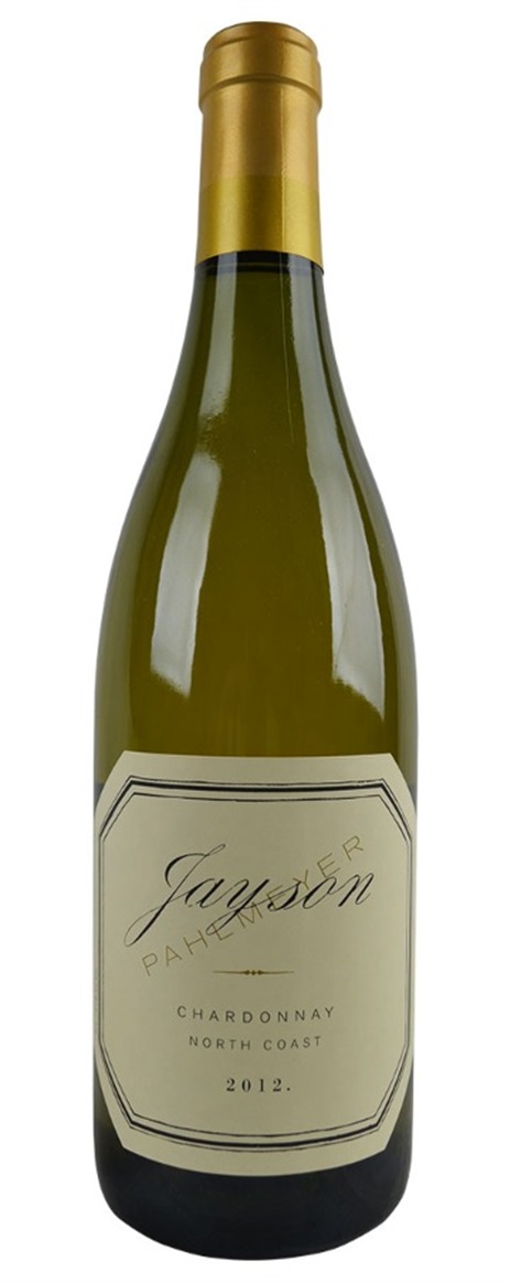 2012 Pahlmeyer Winery Jayson Chardonnay