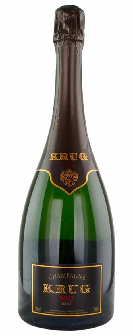 2003 Krug Brut Vintage