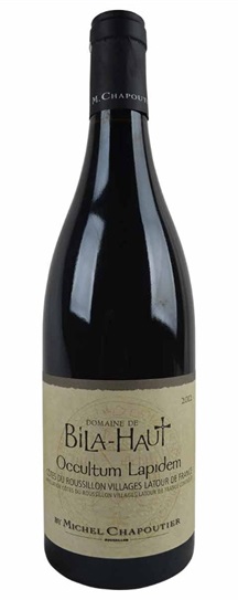 2012 Bila Haut (Chapoutier) Cotes du Roussillon Villages Occultum Lapidem