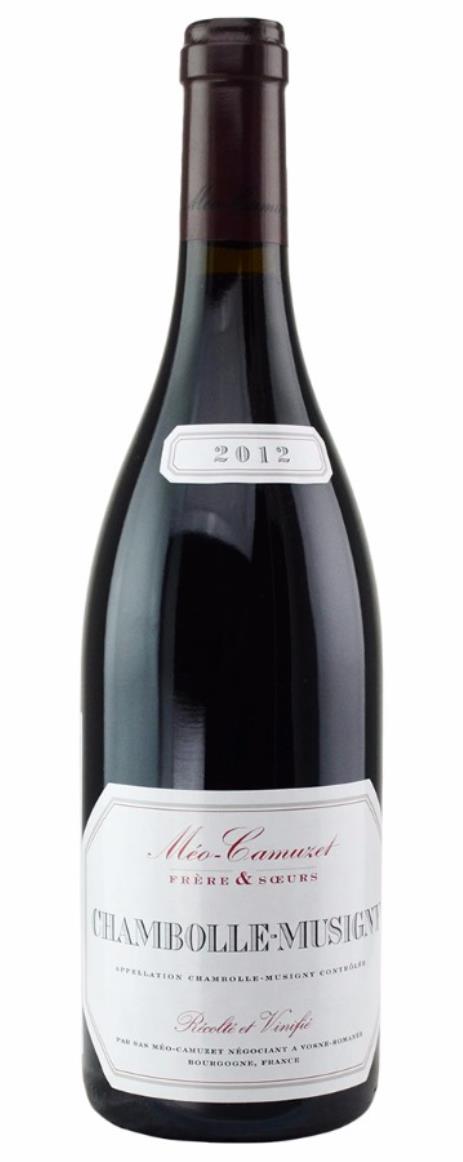 2012 Meo Camuzet Frere et Soeurs Chambolle Musigny