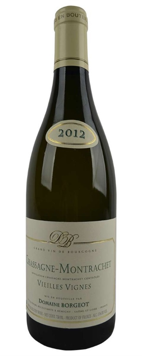 2012 Domaine Borgeot Chassagne Montrachet Vieille Vignes