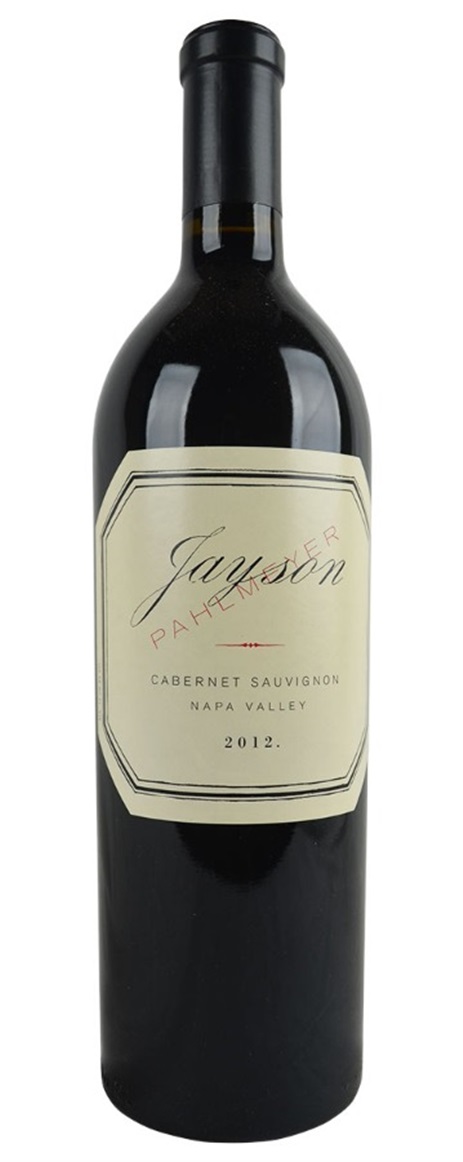 2012 Pahlmeyer Winery Jayson Cabernet Sauvigon