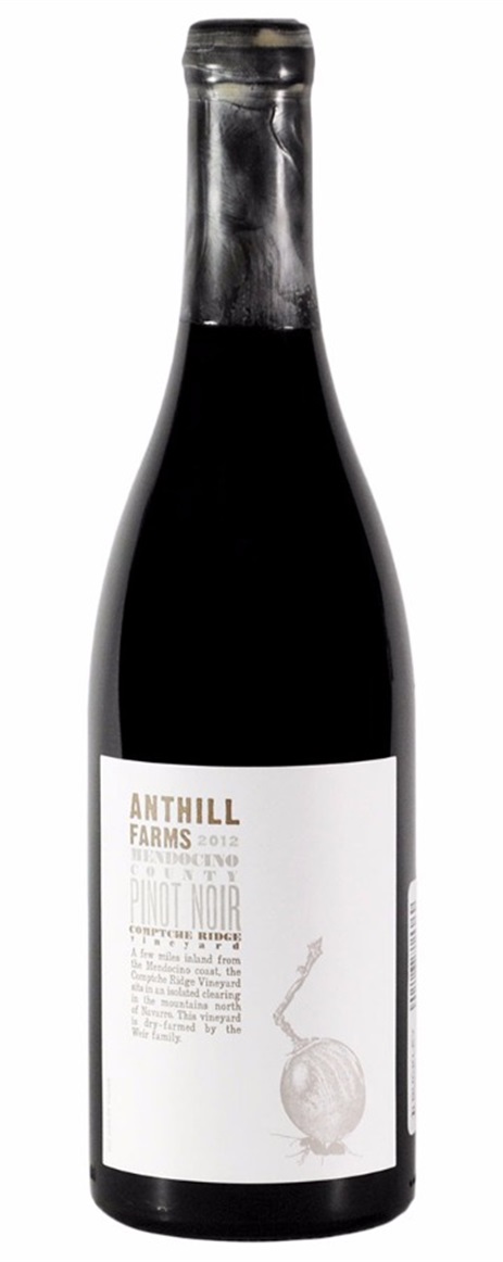 2012 Anthill Farms Pinot Noir Comptche Ridge