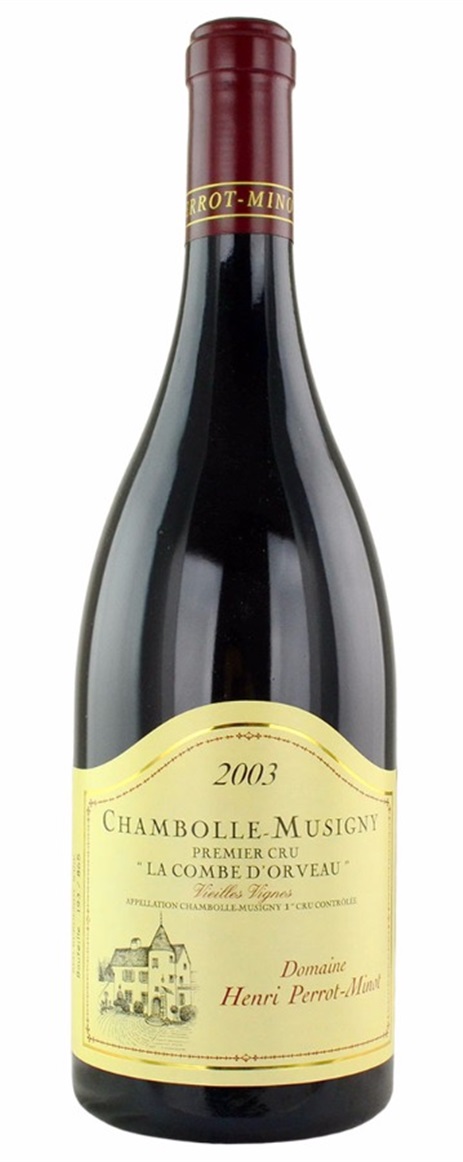2003 Domaine Perrot-Minot Chambolle Musigny la Combe d'Orveau Vieilles Vignes