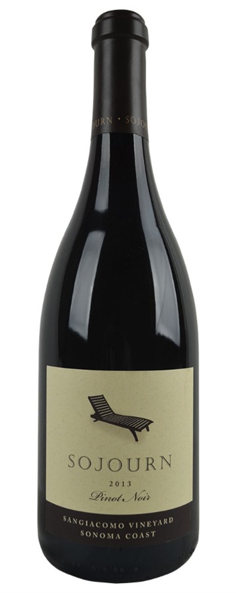 2013 Sojourn Cellars Pinot Noir Sangiacomo Vineyard
