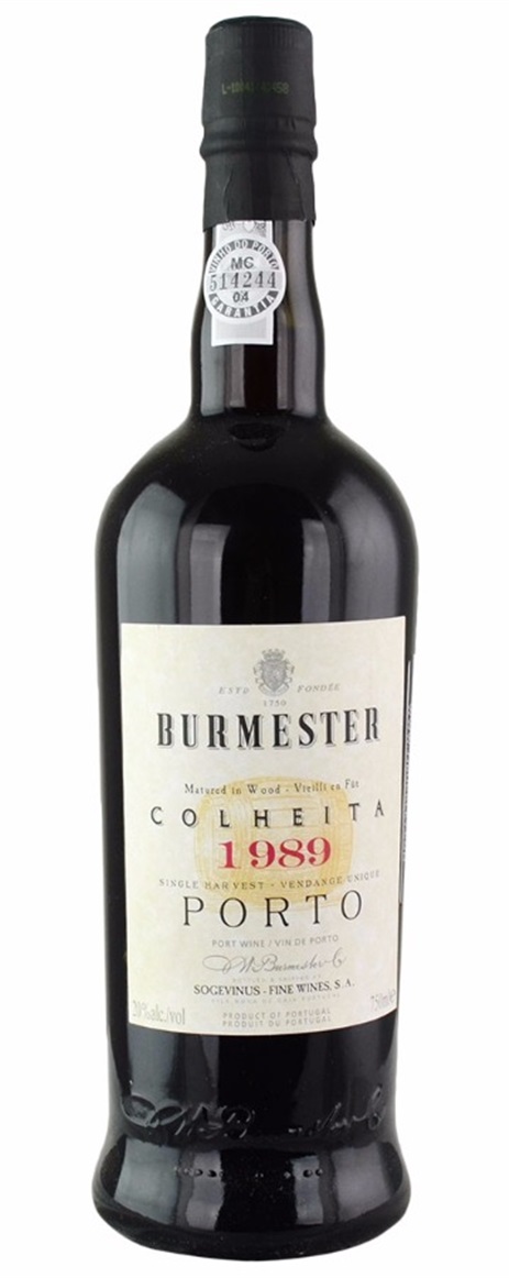 1989 J W Burmester Colheita Port