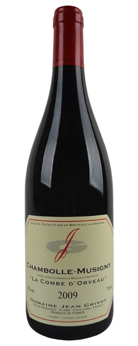 2009 Domaine Jean Grivot Chambolle Musigny Combe d'Orveaux