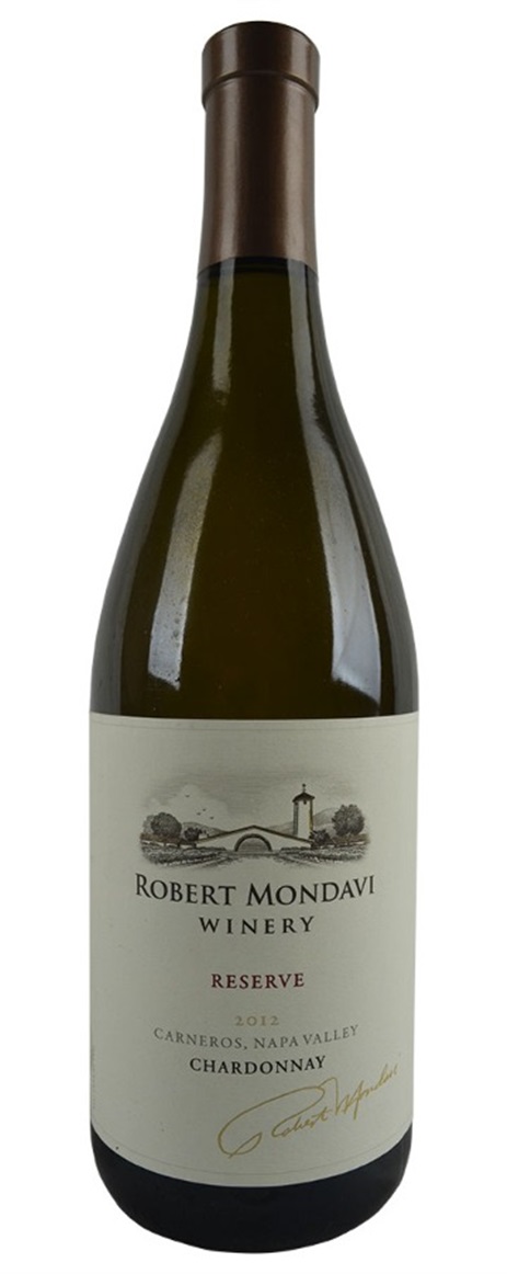 2012 Robert Mondavi Winery Chardonnay Reserve