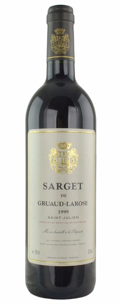 1999 Sarget de Gruaud Larose Bordeaux Blend