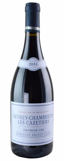 2013 Bruno Clair Gevrey Chambertin Cazetiers