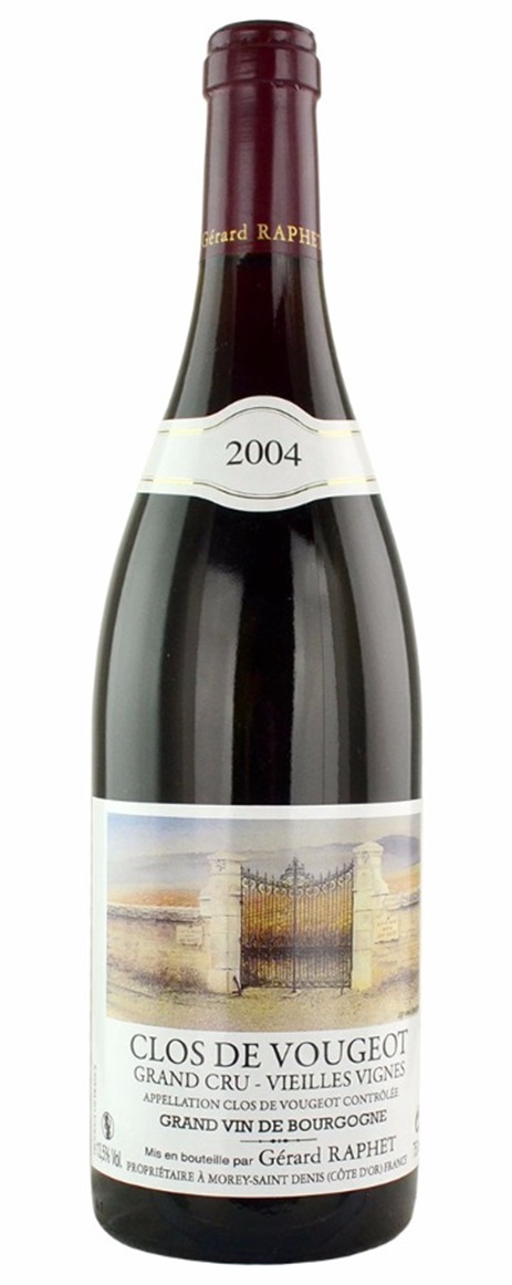 2004 Domaine Gerard Raphet Clos Vougeot Vieilles Vignes