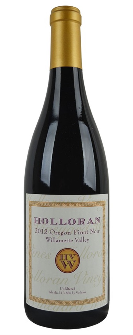 2012 Holloran Vineyards Estate Pinot Noir