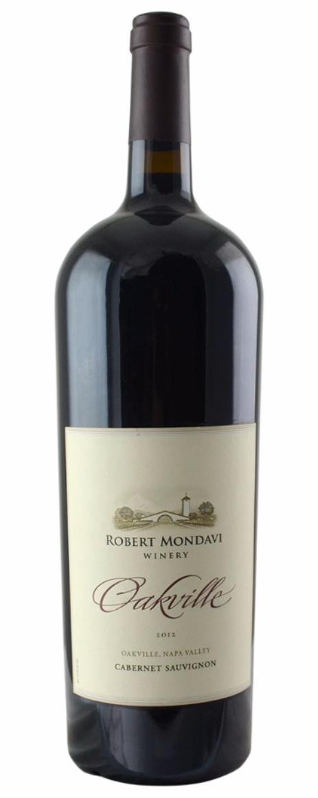 2012 Robert Mondavi Winery Cabernet Sauvignon Oakville