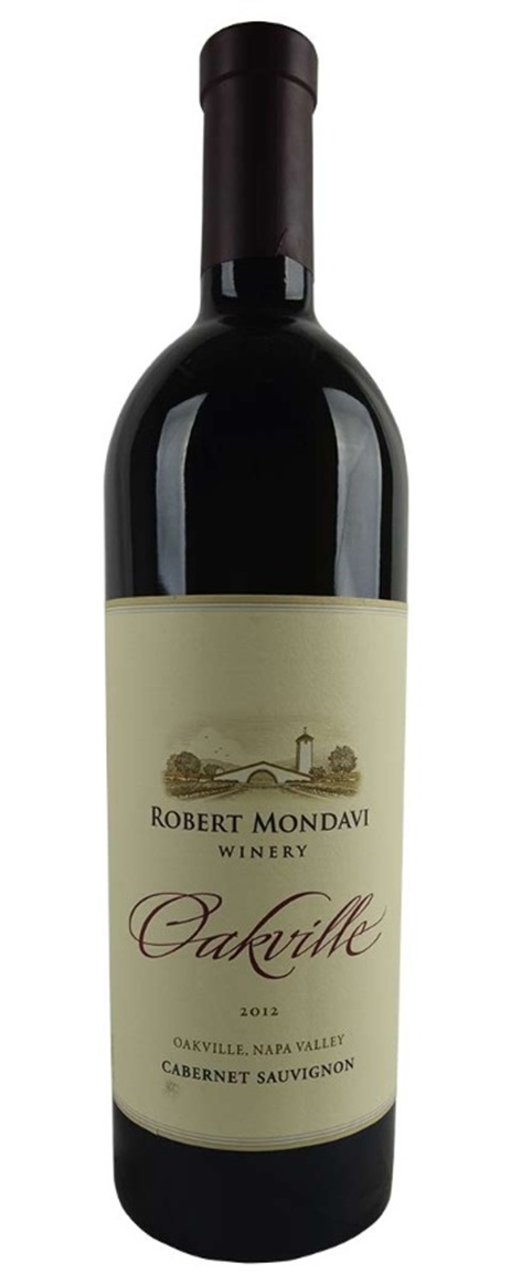 2012 Robert Mondavi Winery Cabernet Sauvignon Oakville