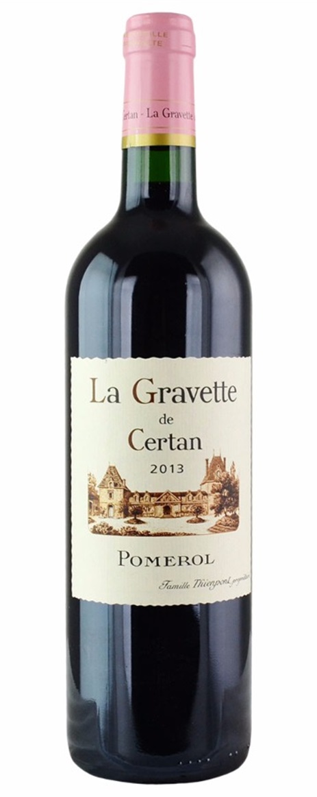 2013 La Gravette de Certan Bordeaux Blend