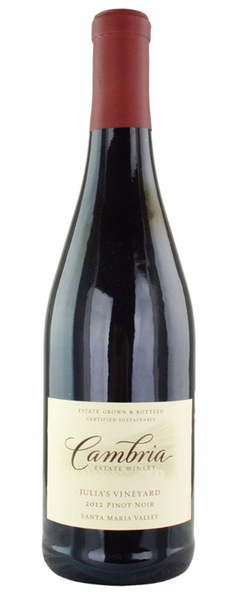 2012 Cambria Pinot Noir Estate Julia's Vineyard