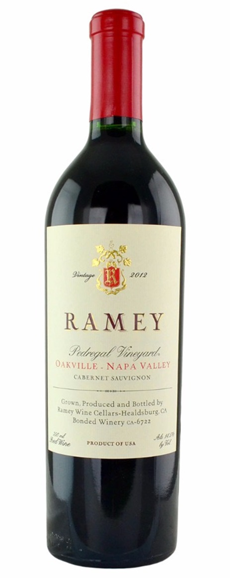 2012 Ramey Cabernet Sauvignon Pedregal Vineyard